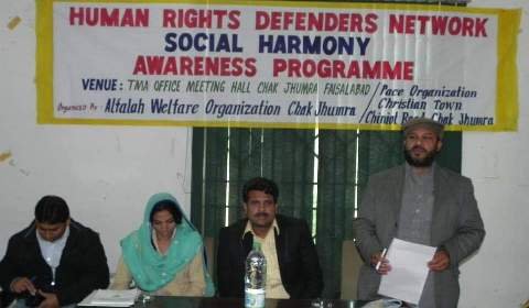 Human Rights Awareness Program Awareness program on the topic of Human Rights. - Alfalah Welfare ...